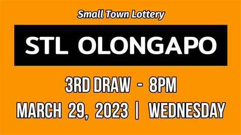 stl olongapo result today